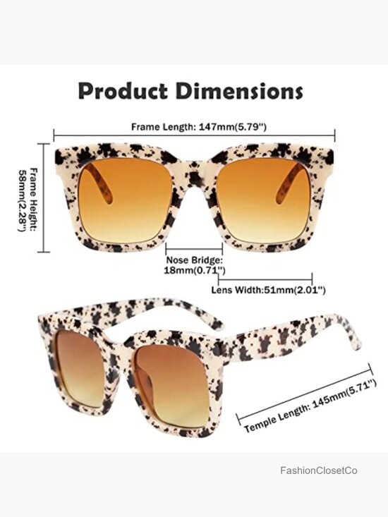 Vintage Square Butterfly Sunglasses UV400 Protective main image 2